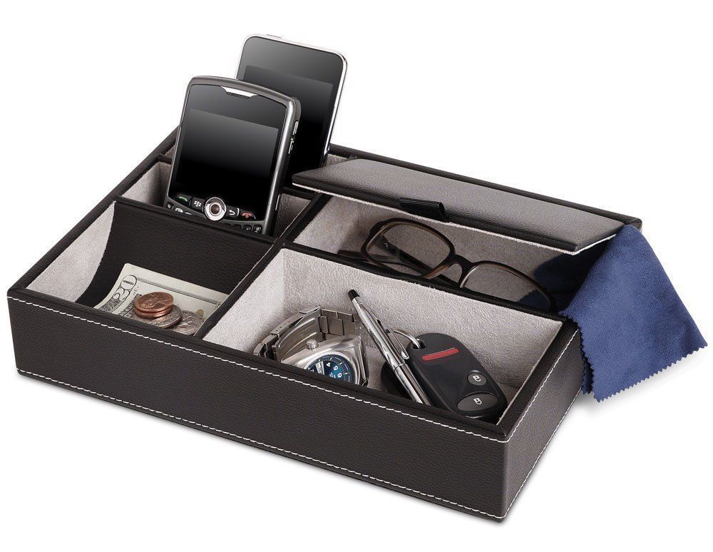 Lowember Valet Tray — holds keys, watch and everyday carry