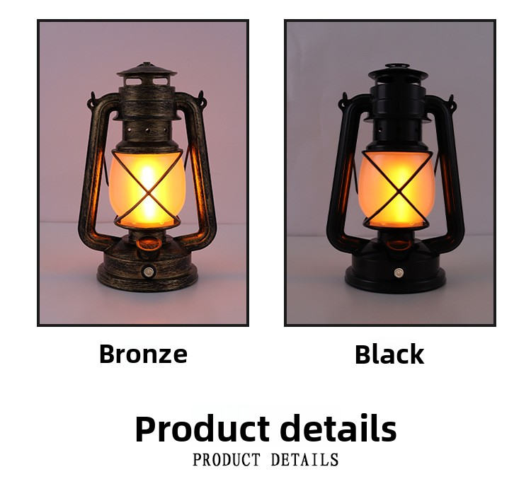 Lowember Ember Lantern — warm amber flicker in a dark room